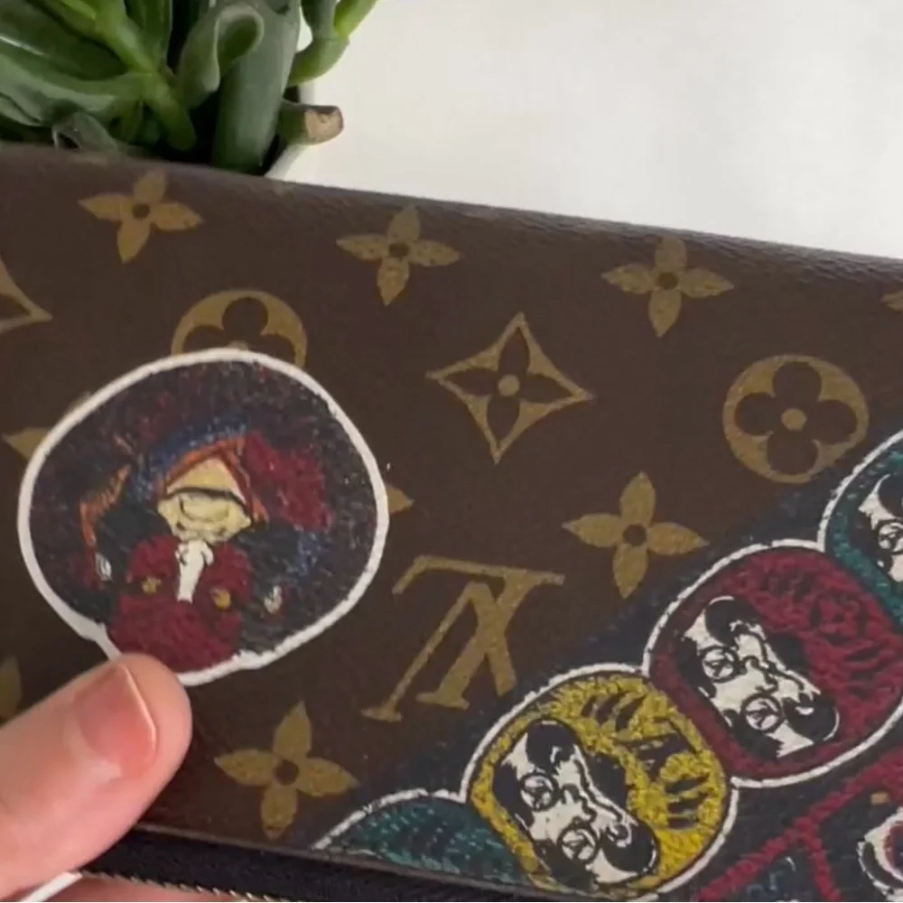 Louis Vuitton Ling wallet monogram kabuki Dharma Yamamoto Kamasii - Picture 8 of 13